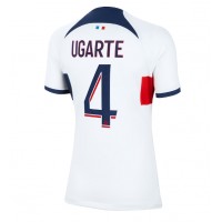 Paris Saint-Germain Manuel Ugarte #4 Replica Away Shirt Ladies 2023-24 Short Sleeve
